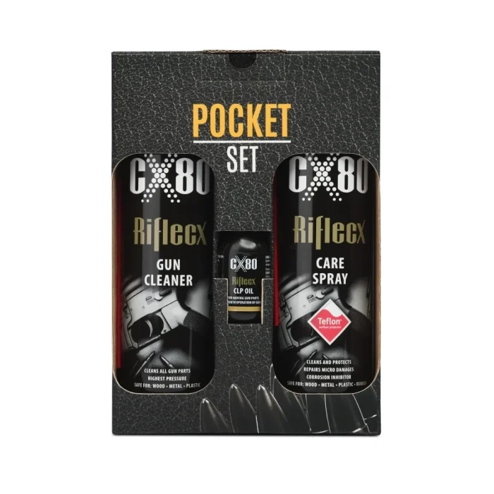 RIFLECX POCKET SET - ZESTAW DO CZYSZCZENIA